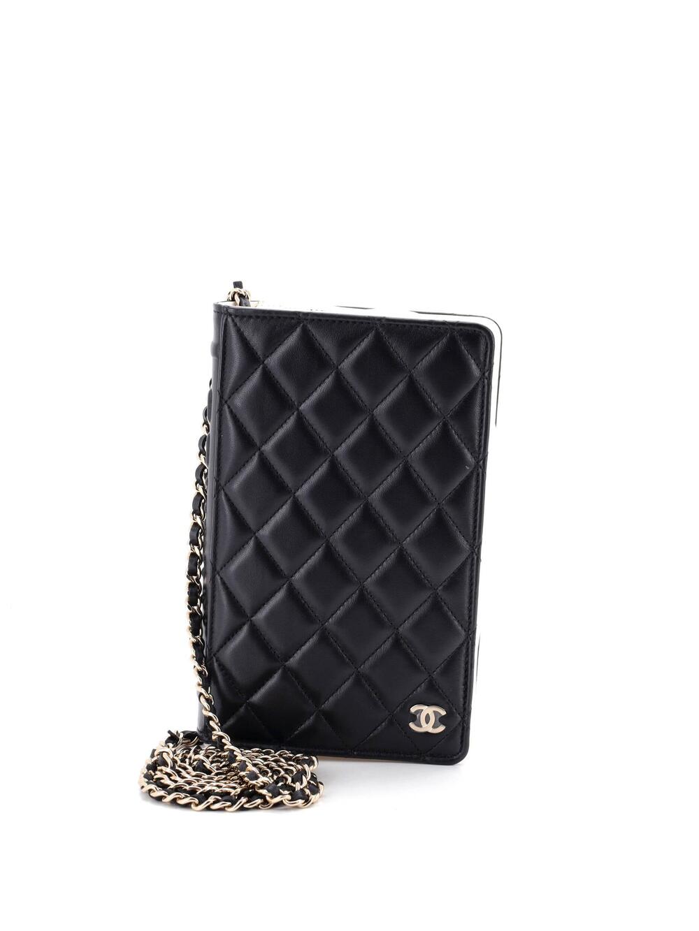 Chanel Book Wallet On Chain Quilted #371188C48B